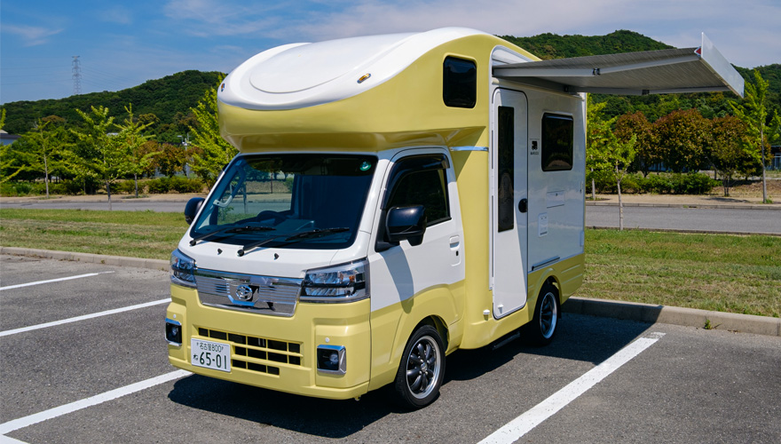 Happy 1 Premiumのキャンピングカー外観