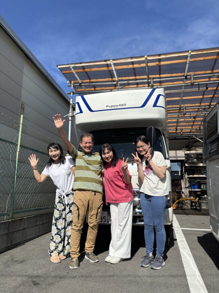 【RVパーク】熊本からのお客様
